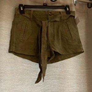 Green shorts